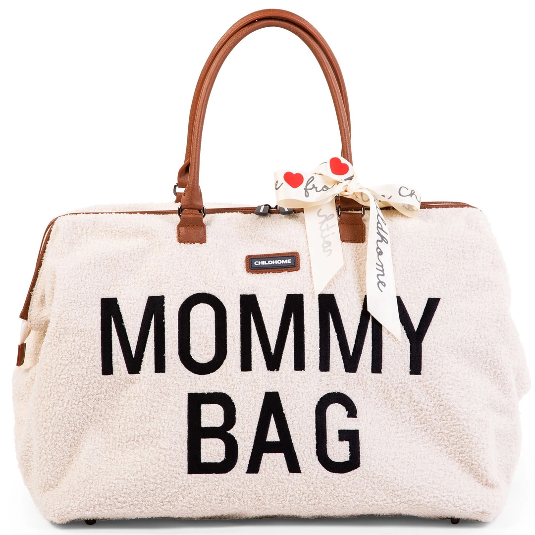 Mommy Bag Teddy Altweiss 1