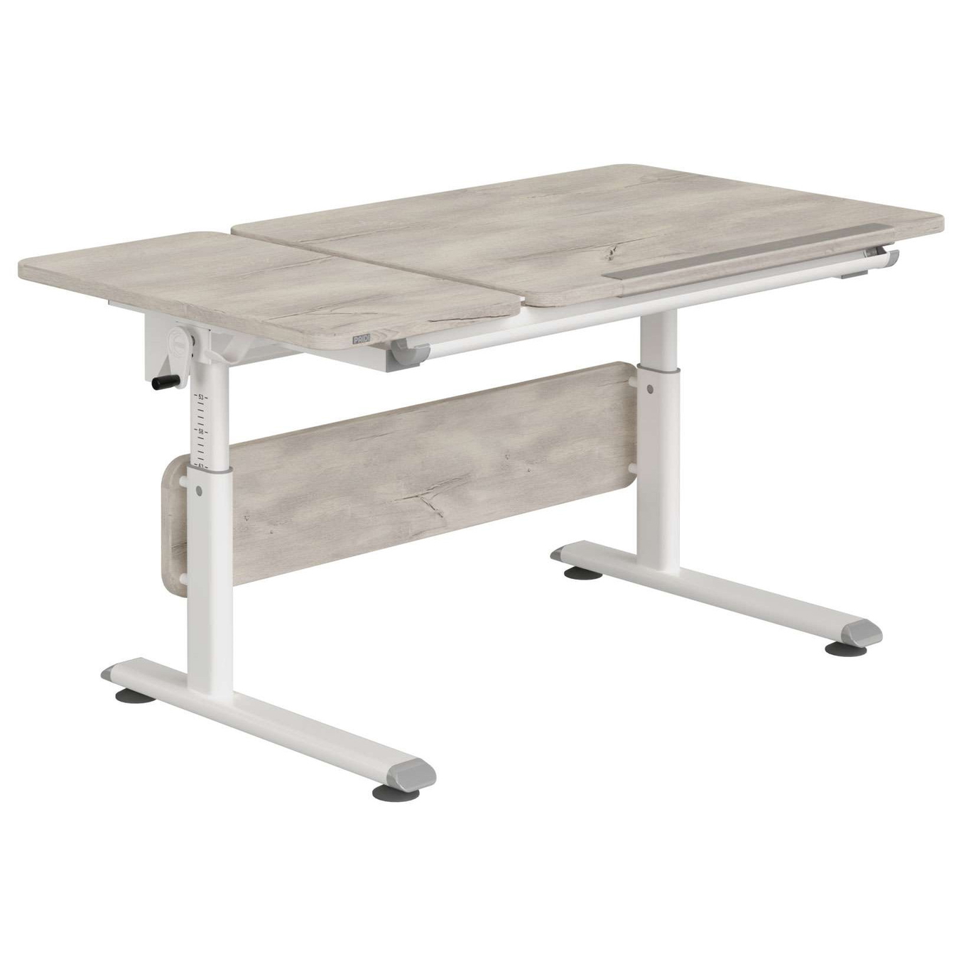 Schreibtisch Diego 130 GT Weiss Beige