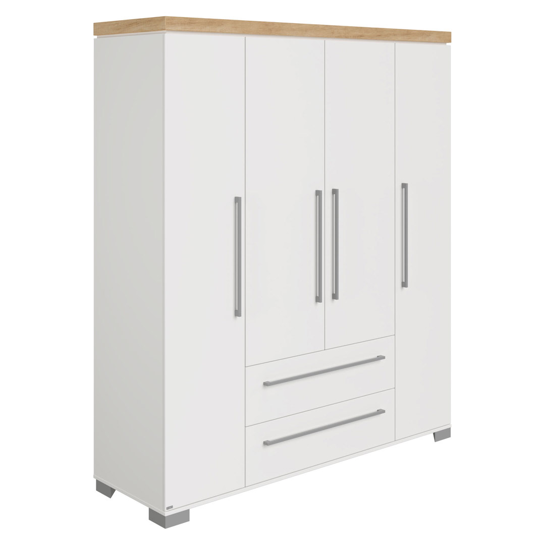 Kleiderschrank Kira 4-türig, Nebraska