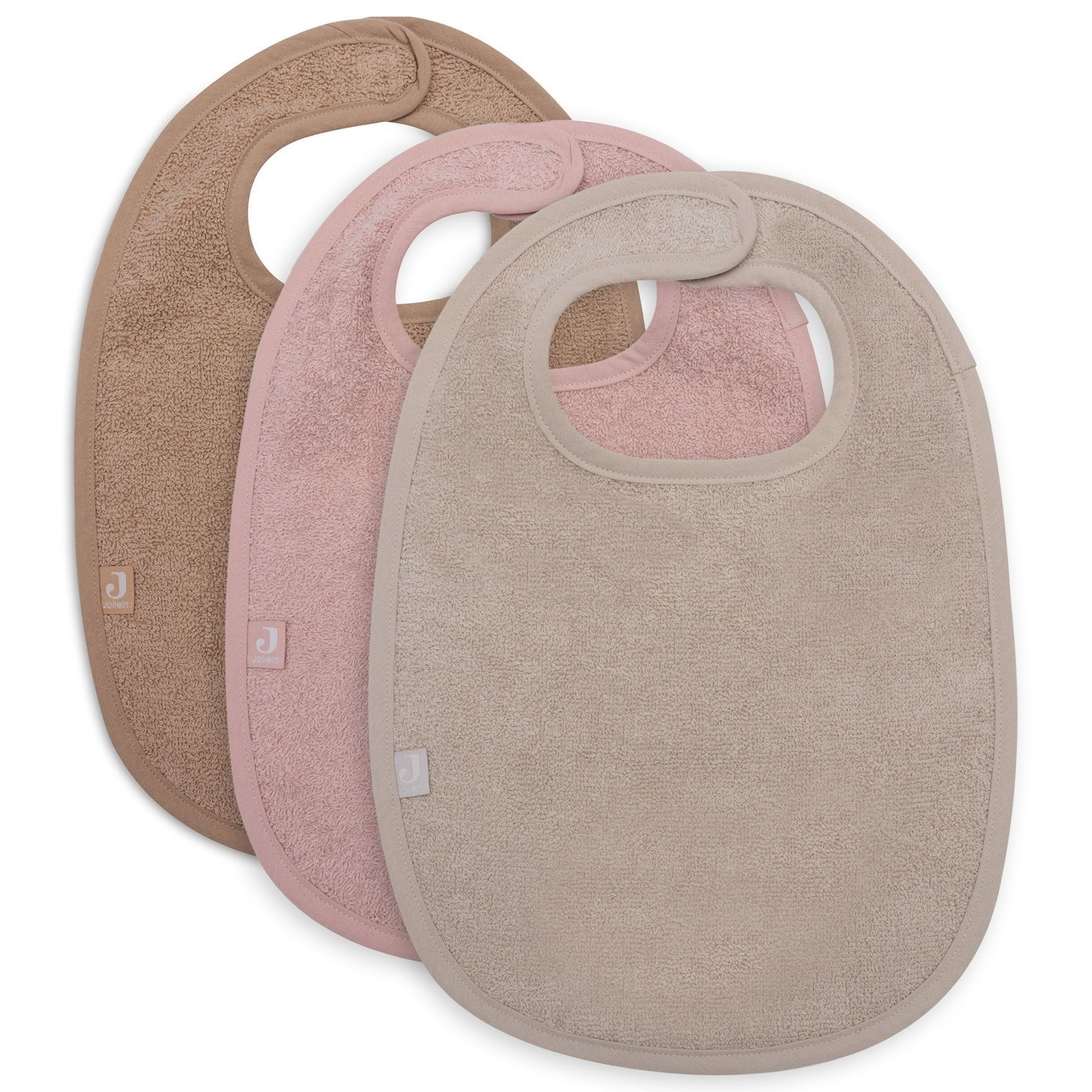 Lätzchen Frottee 3er Set Wild Rose 1