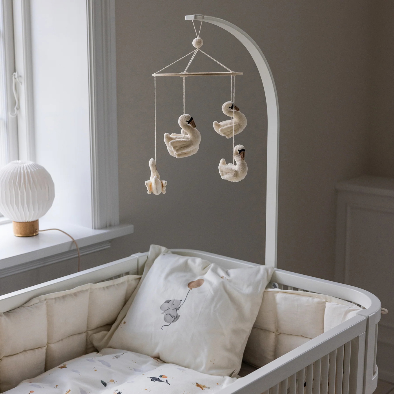 Mobile-und Baldachin-Halter Classic White 2