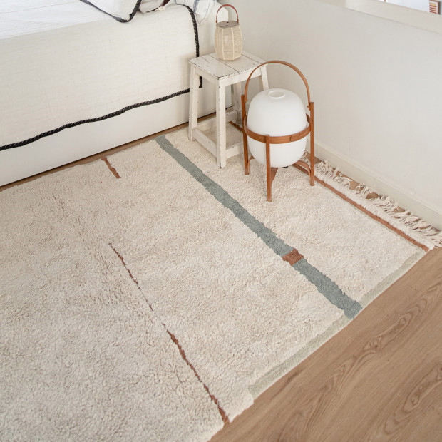 Teppich Lanes Vintage Blau, XL 2