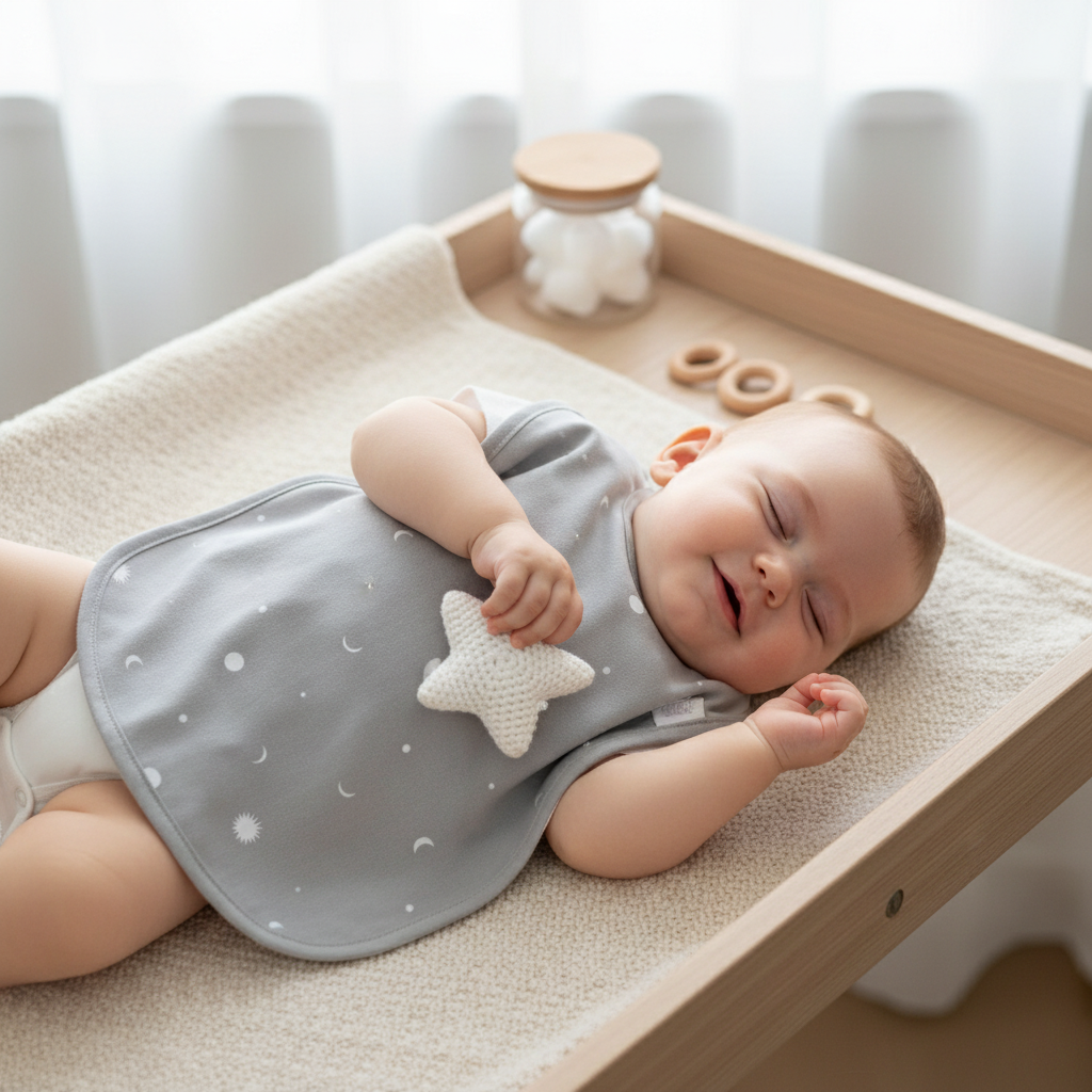 Lätzchen Plastifiziert Night Sky 4