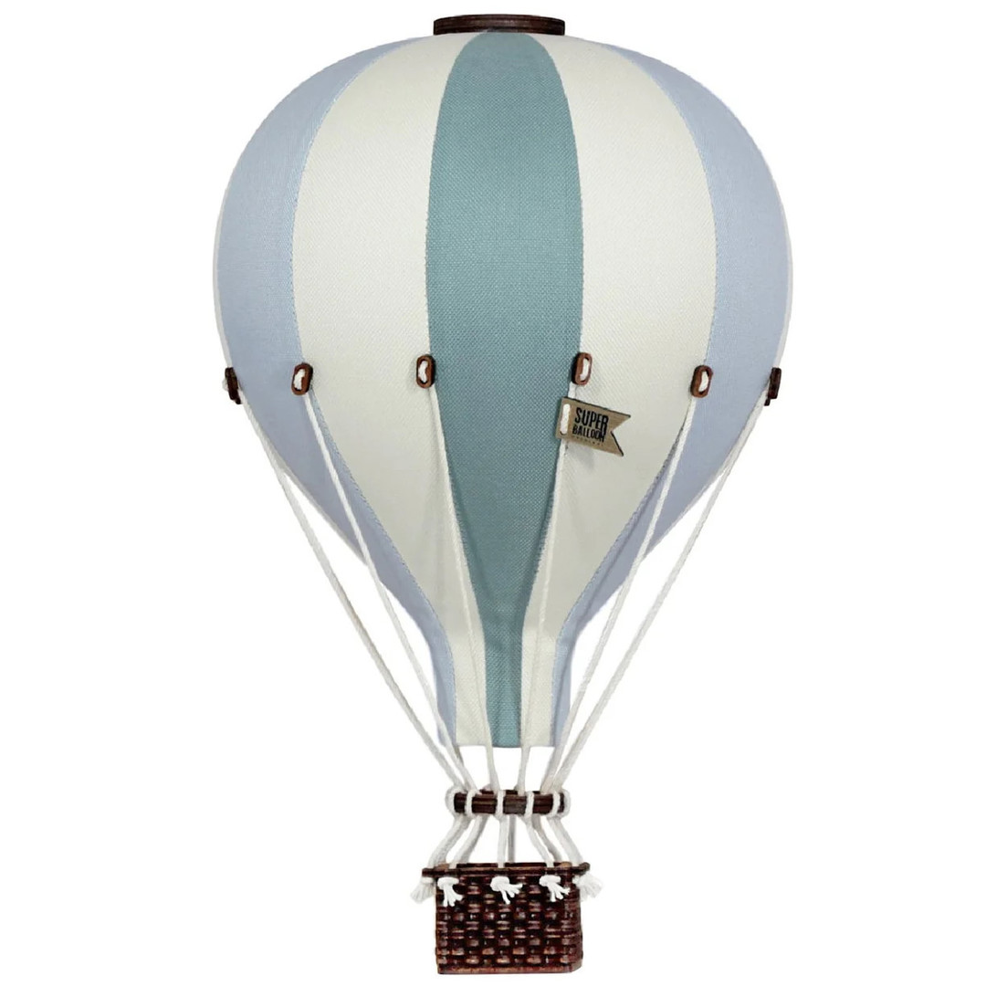 Deko Heissluftballon Mint Creme Pastelgrün L 1