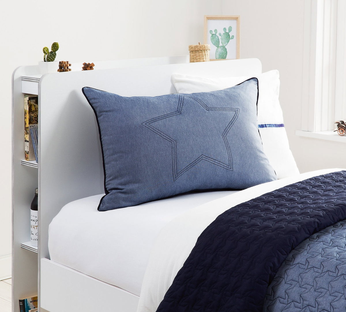 Tagesdecke Set Denim