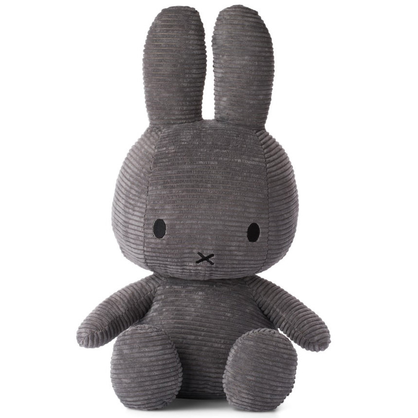Miffy Kordsamt Dunkelgrau 70cm 1