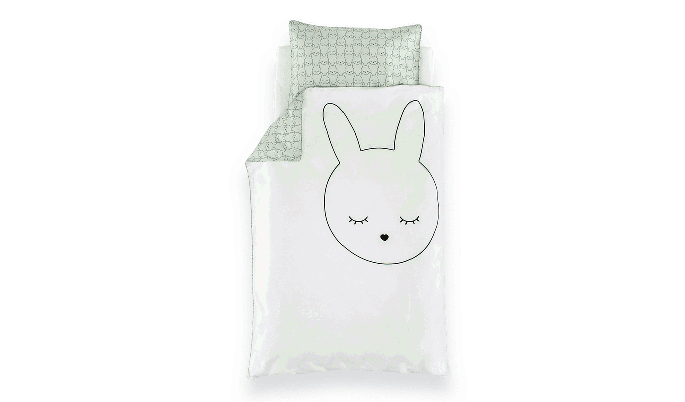 Bettset Kuschelhase 4