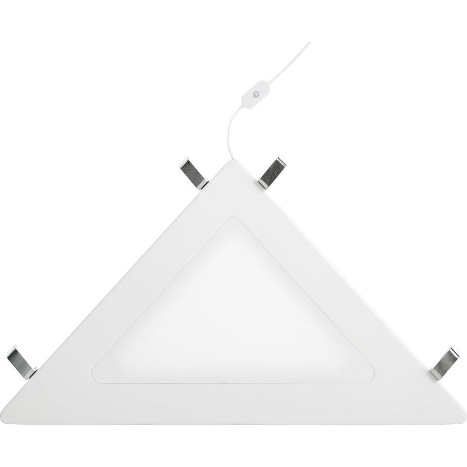 Eckablage Lifetime mit LED-Licht Weiss