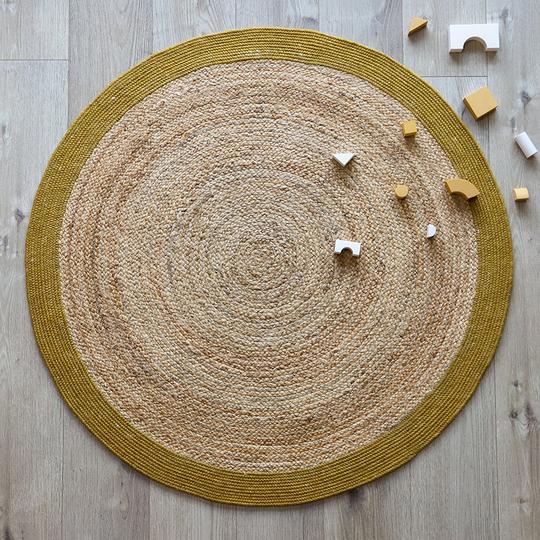 Teppich Yhuki Mango, 110 x 110 cm 2