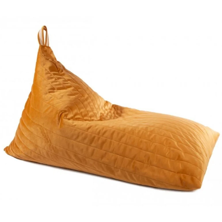 Sitzsack Essaouira Velvet Farniente Gelb