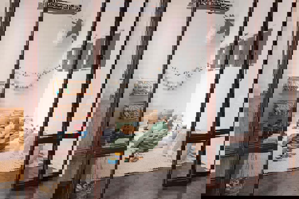 Wendeteppich Twin Blau, L #2