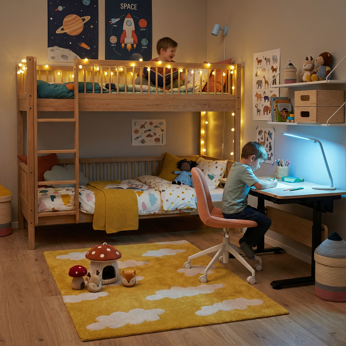 Etagenbett Forrest Holz 9