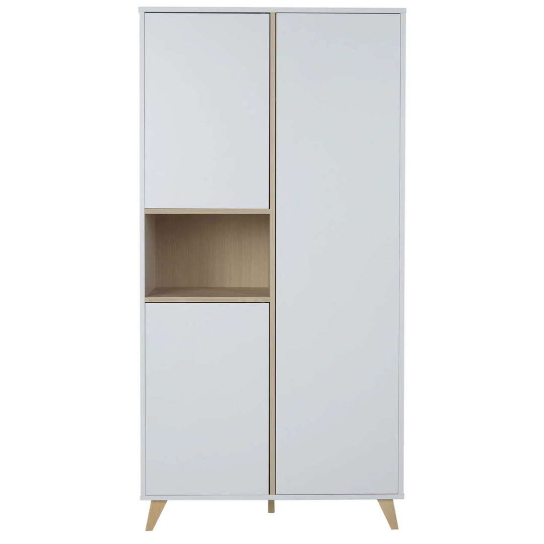 Kleiderschrank Loft Weiss, 2-türig 1