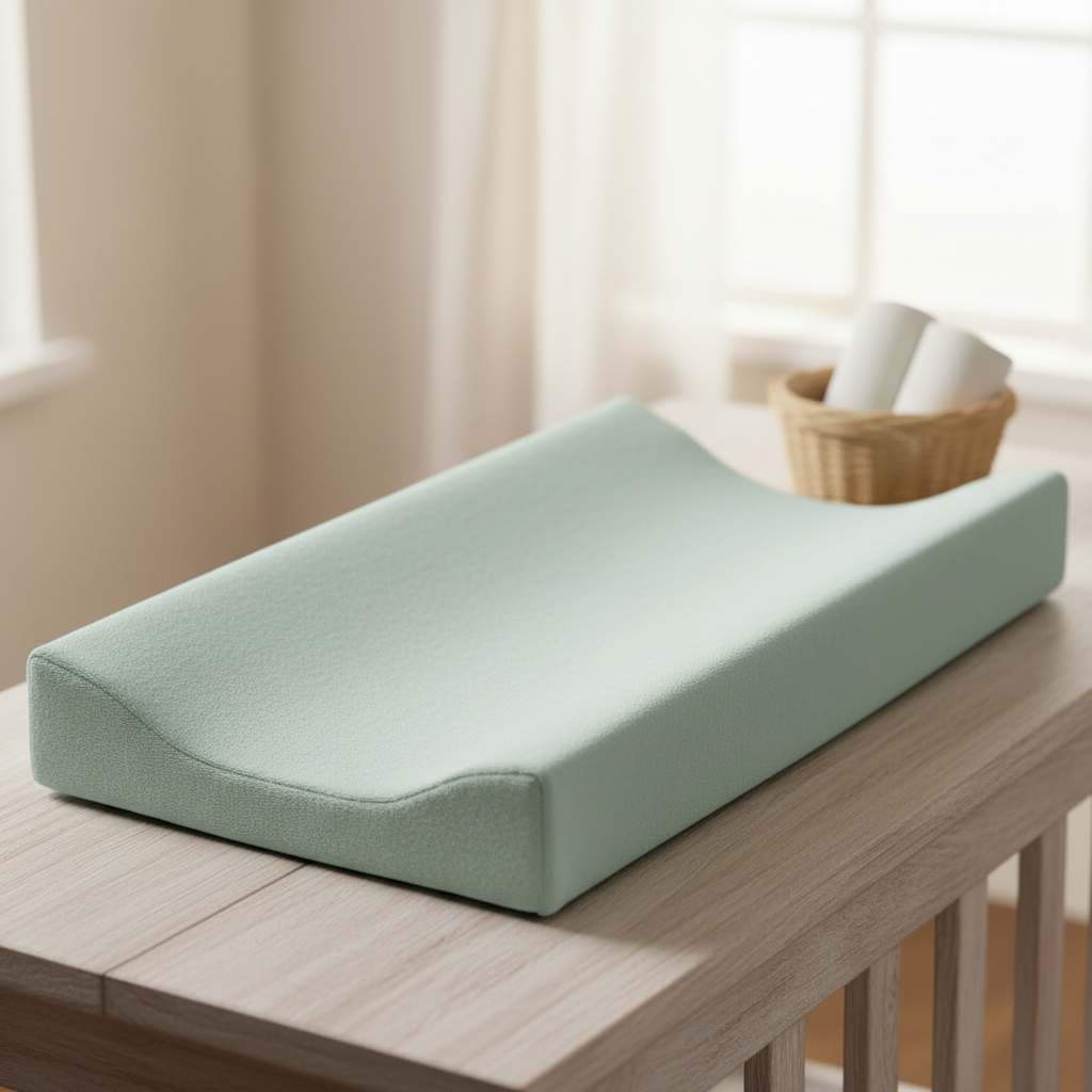 Wickelkissenbezug Frottée Grün 3