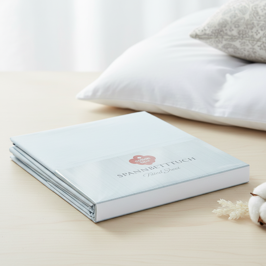 Fixleintuch Cotton Box Weiss, 140 x 200 cm #2