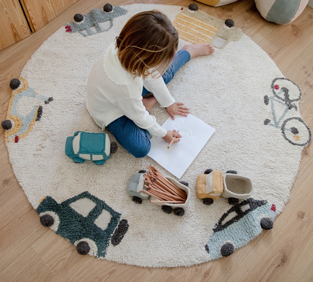 Teppich Rug Wheels 3
