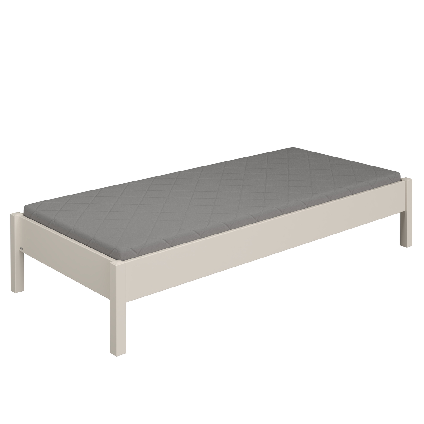 Studiobett Tiago Beige, 90 x 200 cm