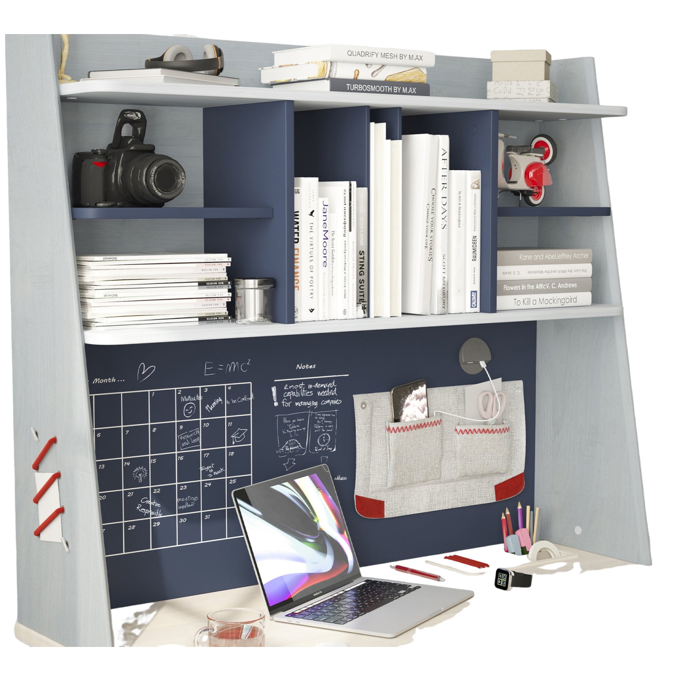 Schreibtischaufsatz Trio Line