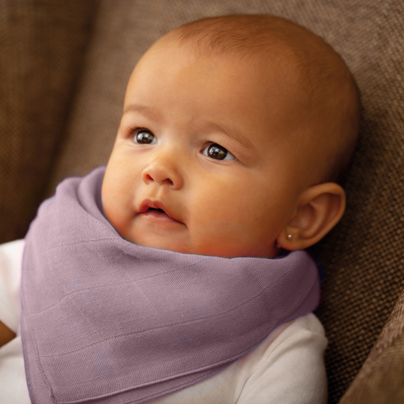 Gaze Spucktuch Uni Dunkelrosa 2