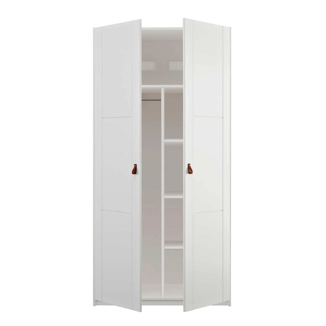 Kleiderschrank Lifetime Weiss, 2-türig 3