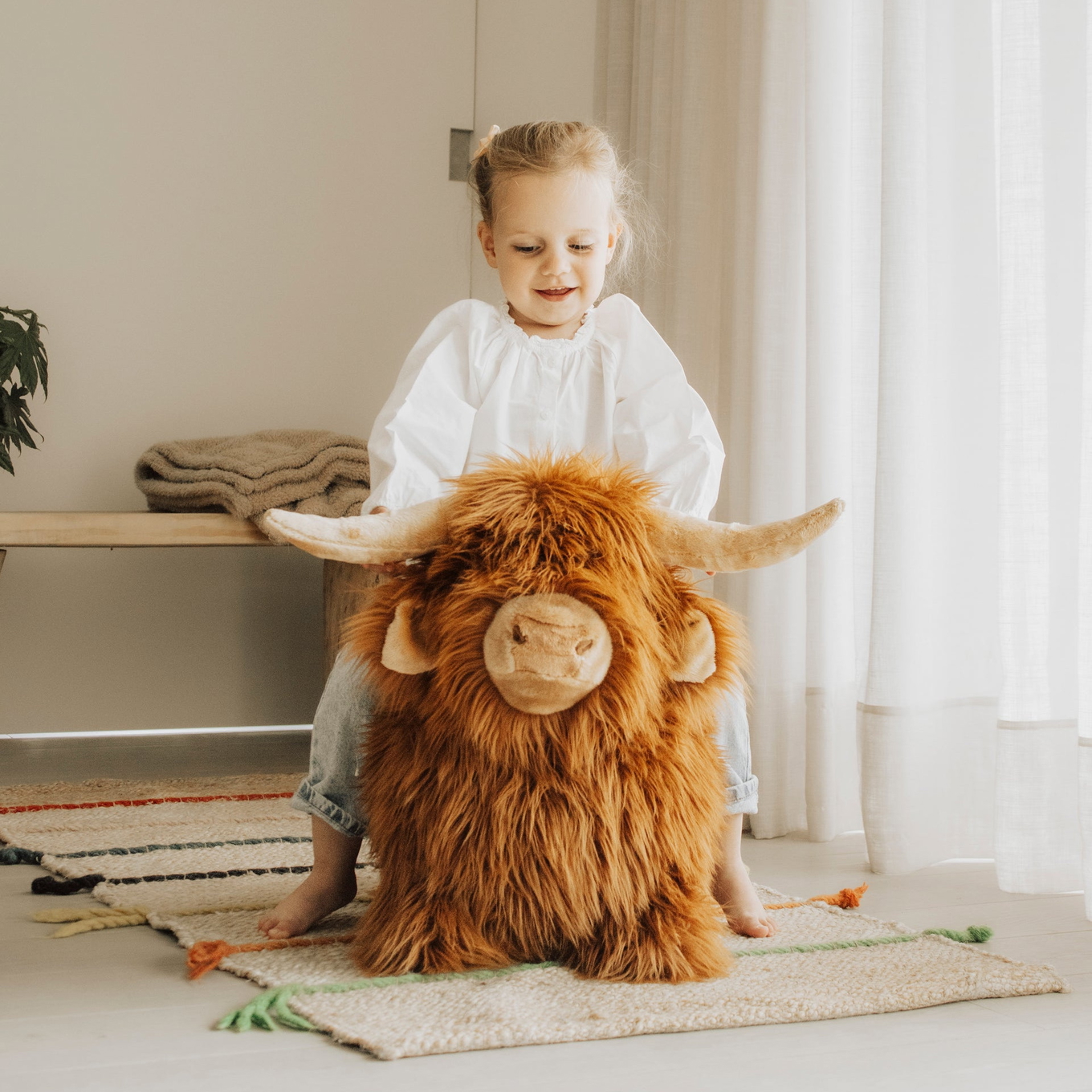 Hüpftier Highland Cow 2