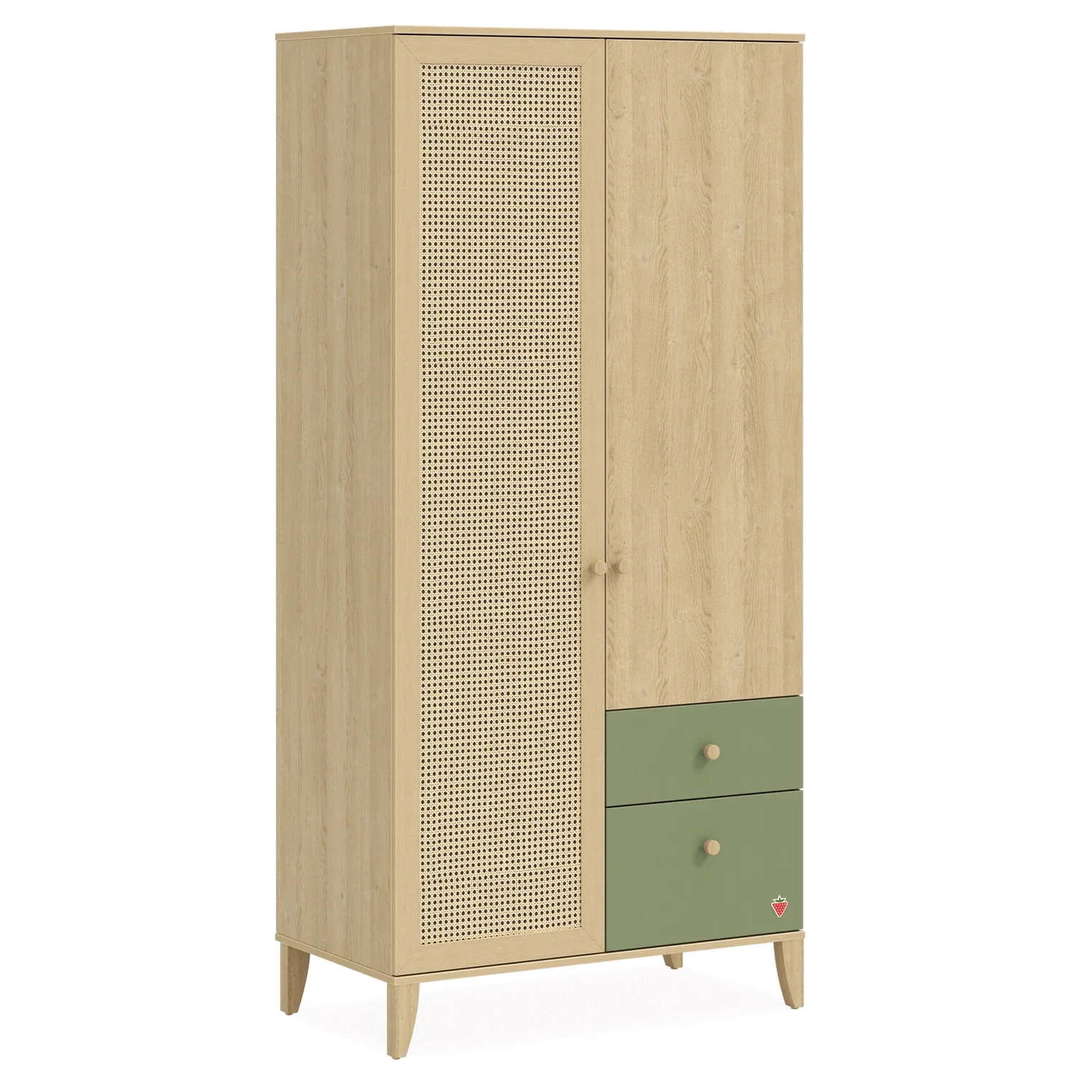Kleiderschrank Loof 2-türig