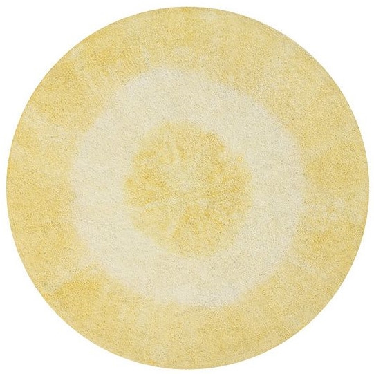 Teppich Tie Dye Gelb 1
