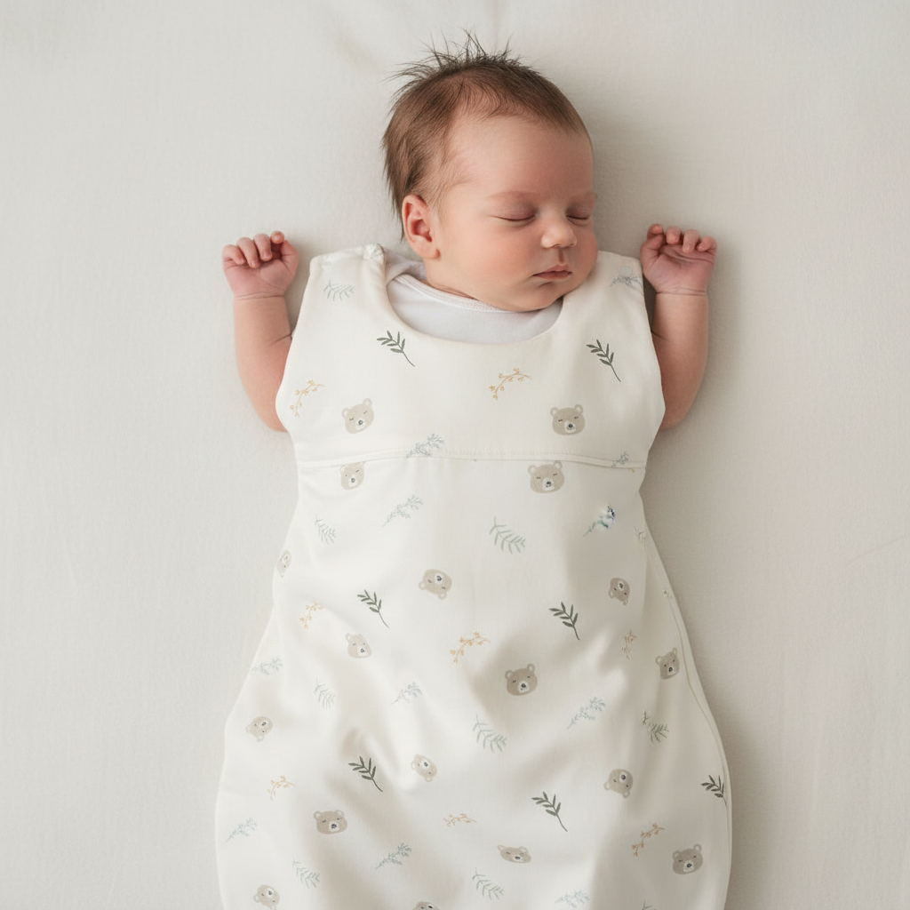 Schlafsack Satin Snoozy Bear, 74/80 #2