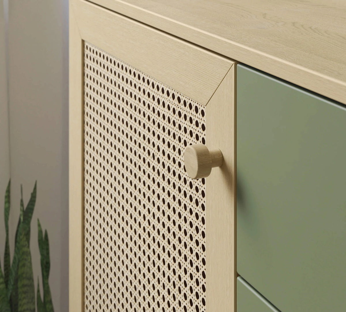 Kommode Loof Breit 4