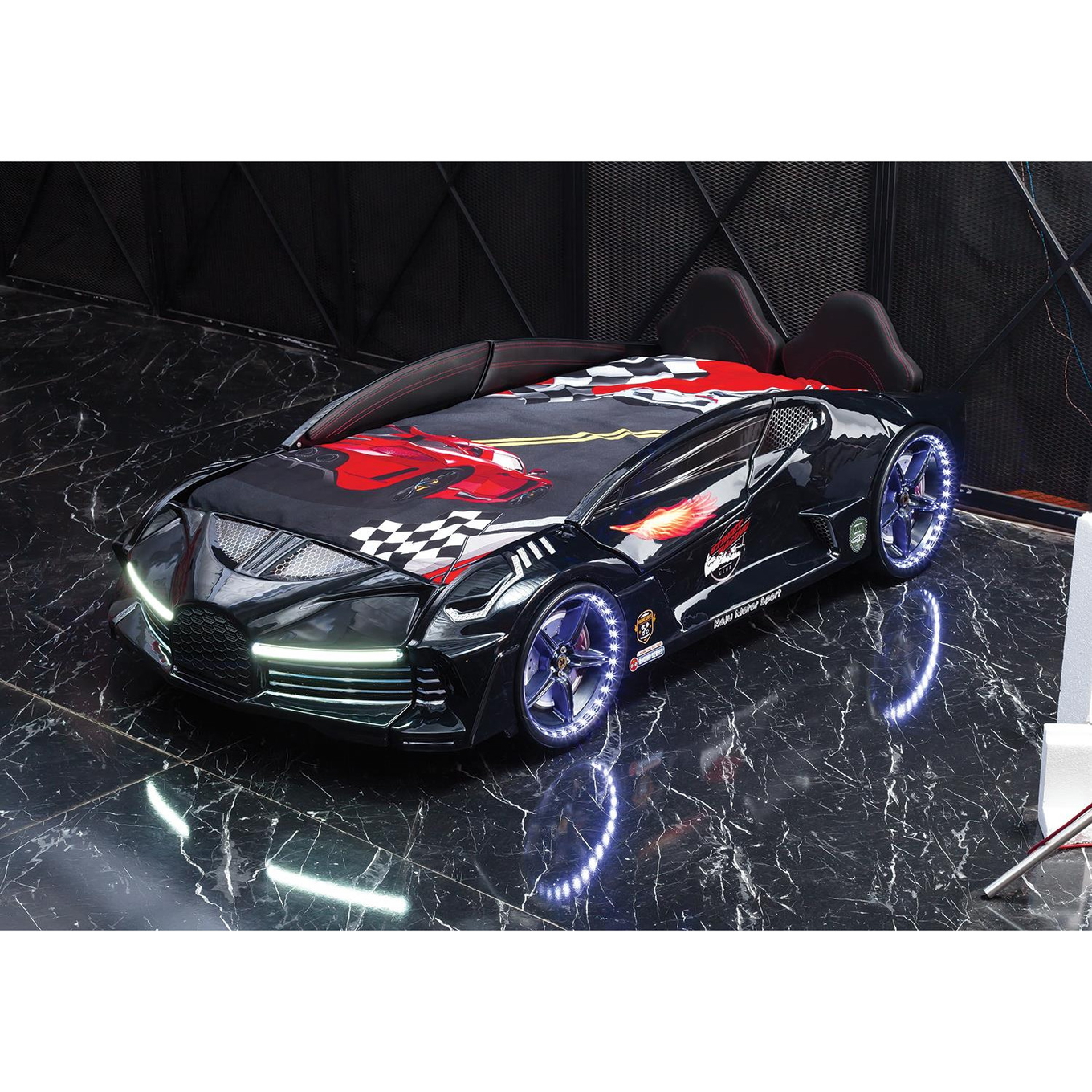 Autobett Speedster Schwarz 3