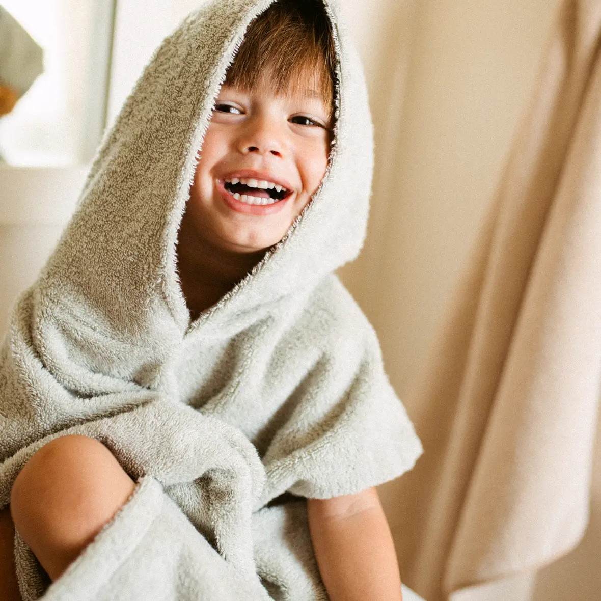 Badeponcho So Cute Sage Green, 3-5 Jahre #2