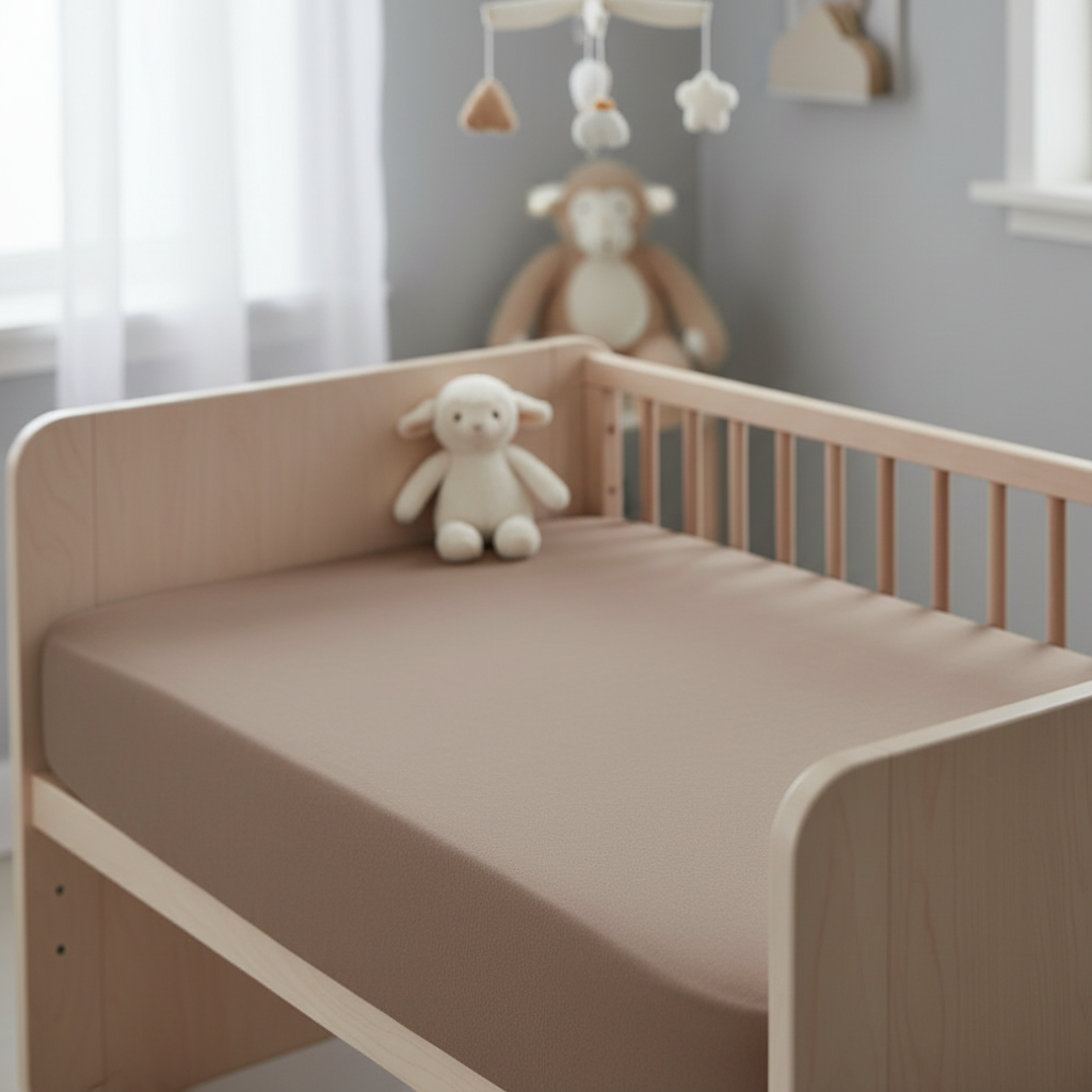 Fixleintuch Jersey 70x140cm 2er Pack Ivory, Milky Coffee 3