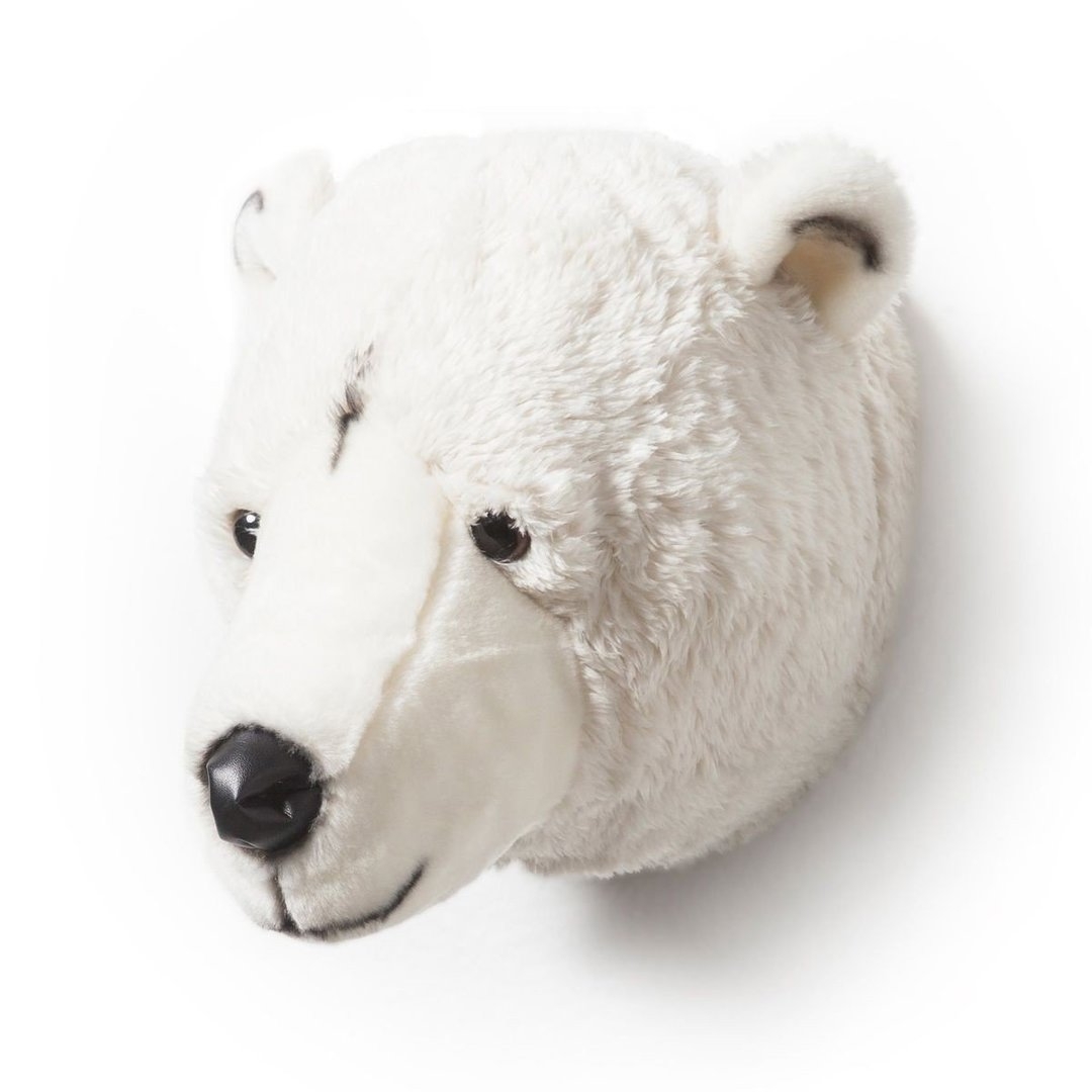 Tierkopf Eisbär Basile 4