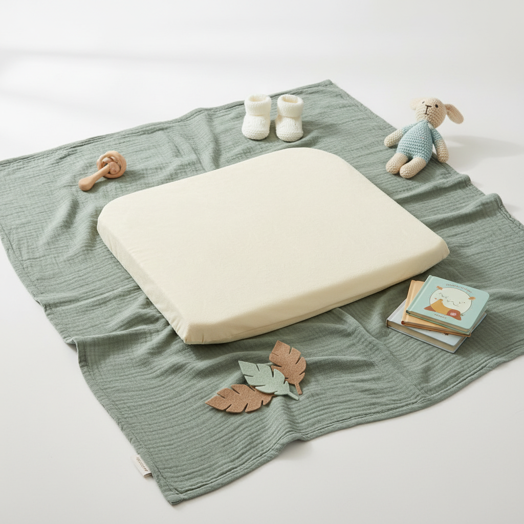 Wickelkissenbezug Stretch Uni Tiny Sheep 3