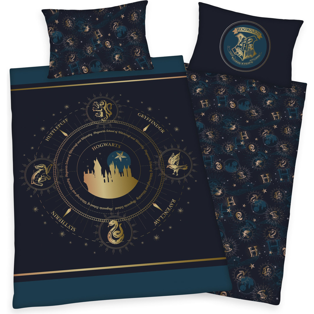 Bettwäsche Harry Potter Black Edition 135 x 200 cm