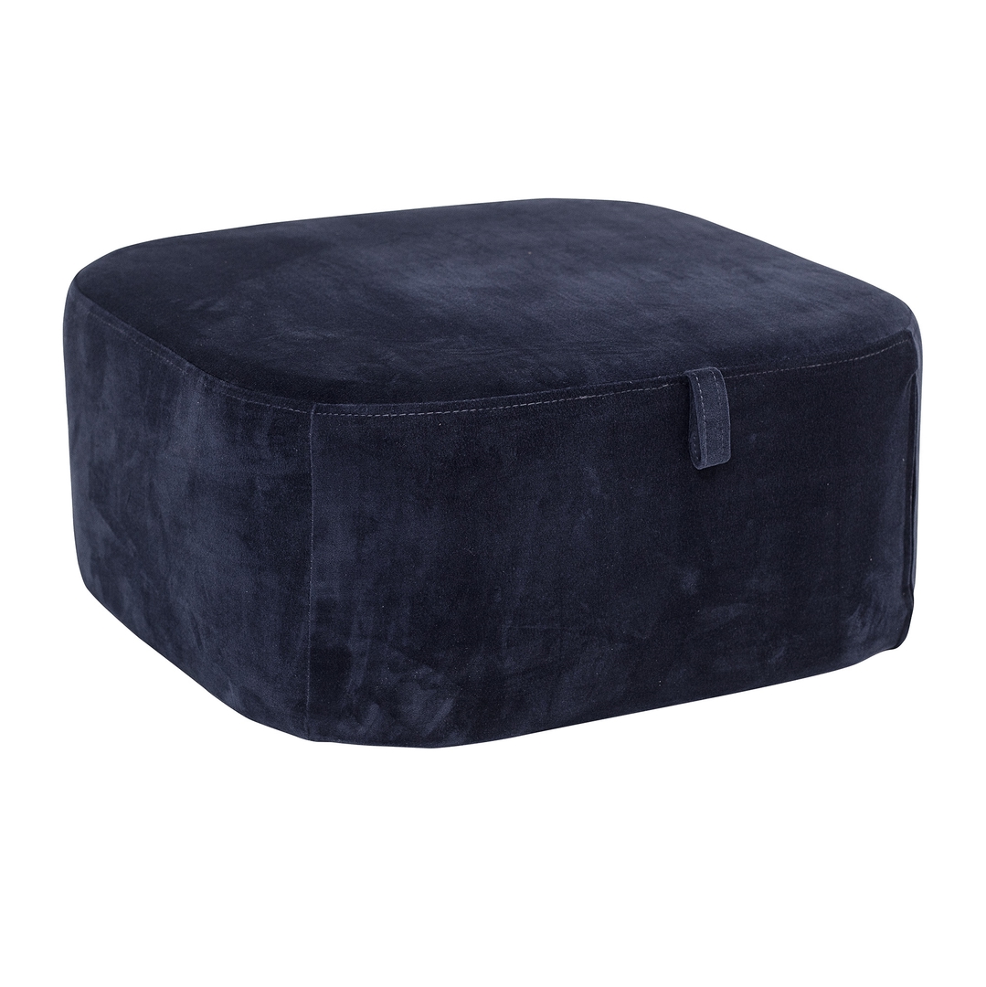 Mini Hocker Blau 4
