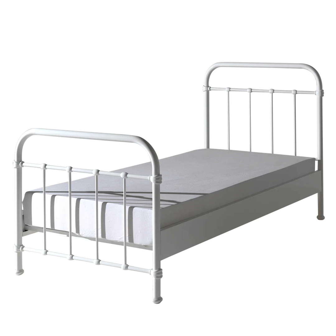 Metallbett New York Weiss