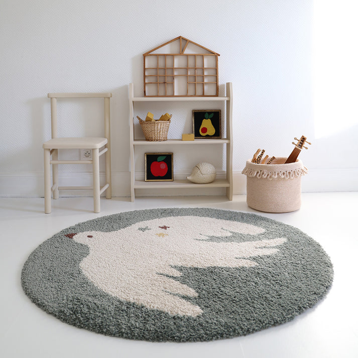 Teppich Bohemian Bird Aqua 2