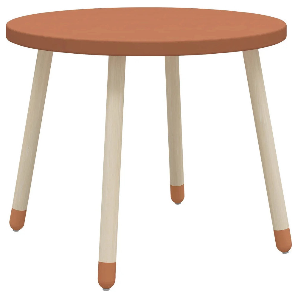 Kindertisch Dots Rund Rotviolett