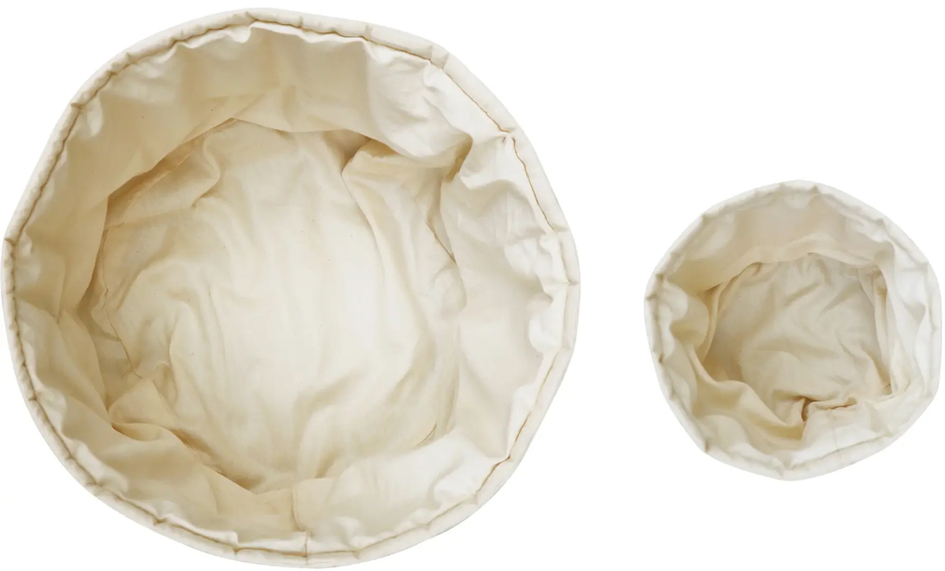 Aufbewahrungskorb Bambie Natural 2er Set 5