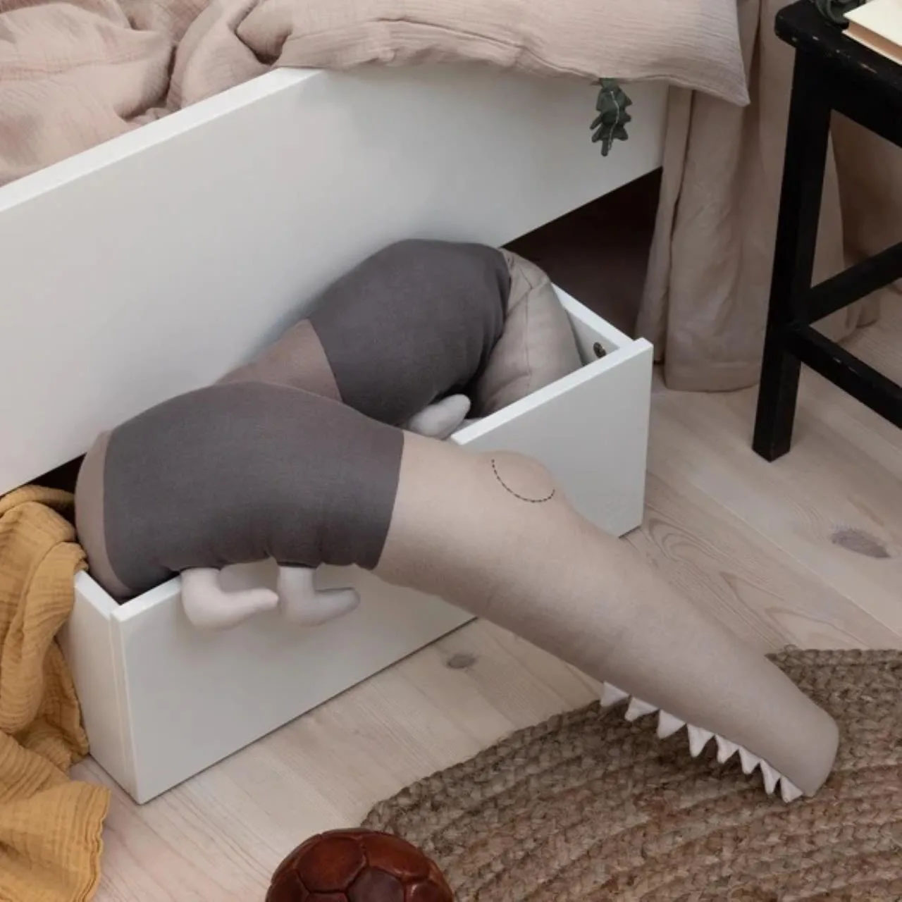 Bettschlange Sleepy Croc Seabreeze Beige 3