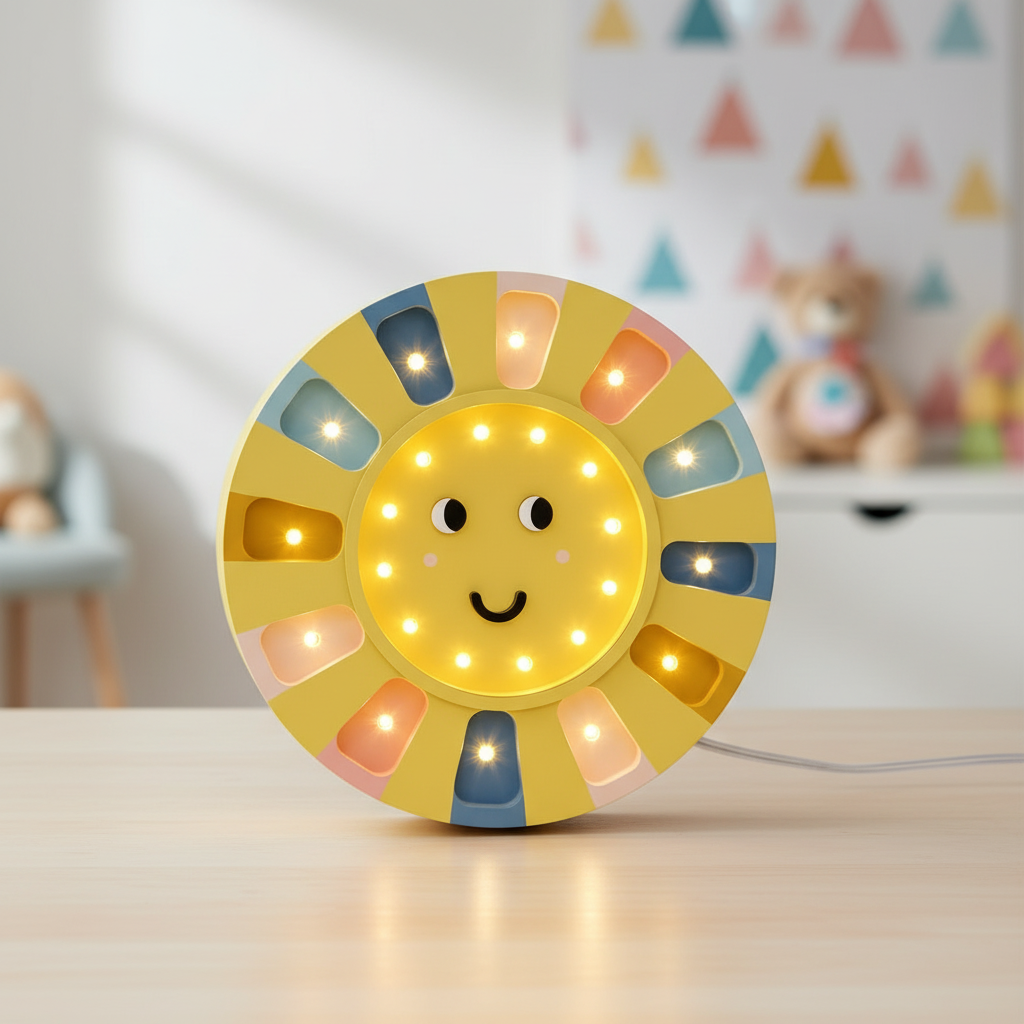 Nachtlampe Sonne Rainbow #2