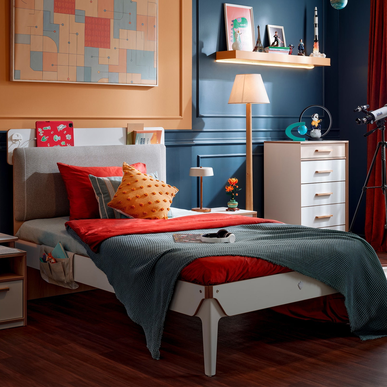 Bett Modera Modern 100 x 200 cm 3