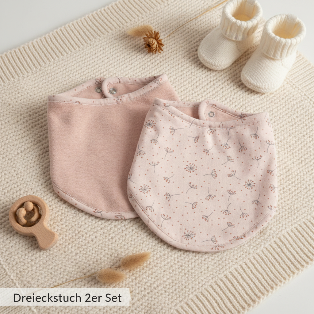 Bandana Dreieckstuch 2er Set Wish Pink 3