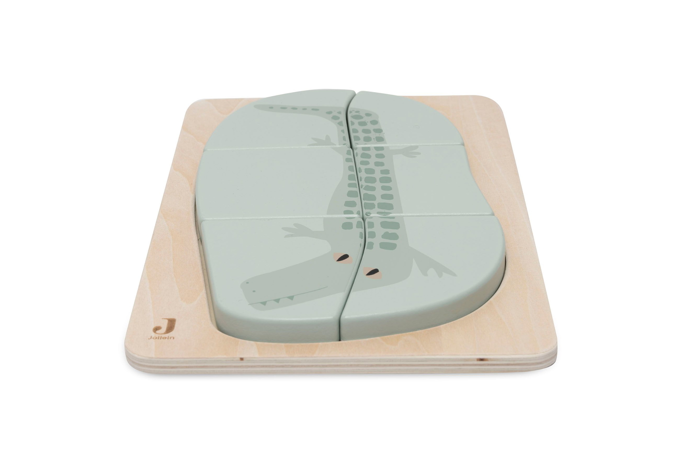 Puzzle aus Holz Krokodil 5