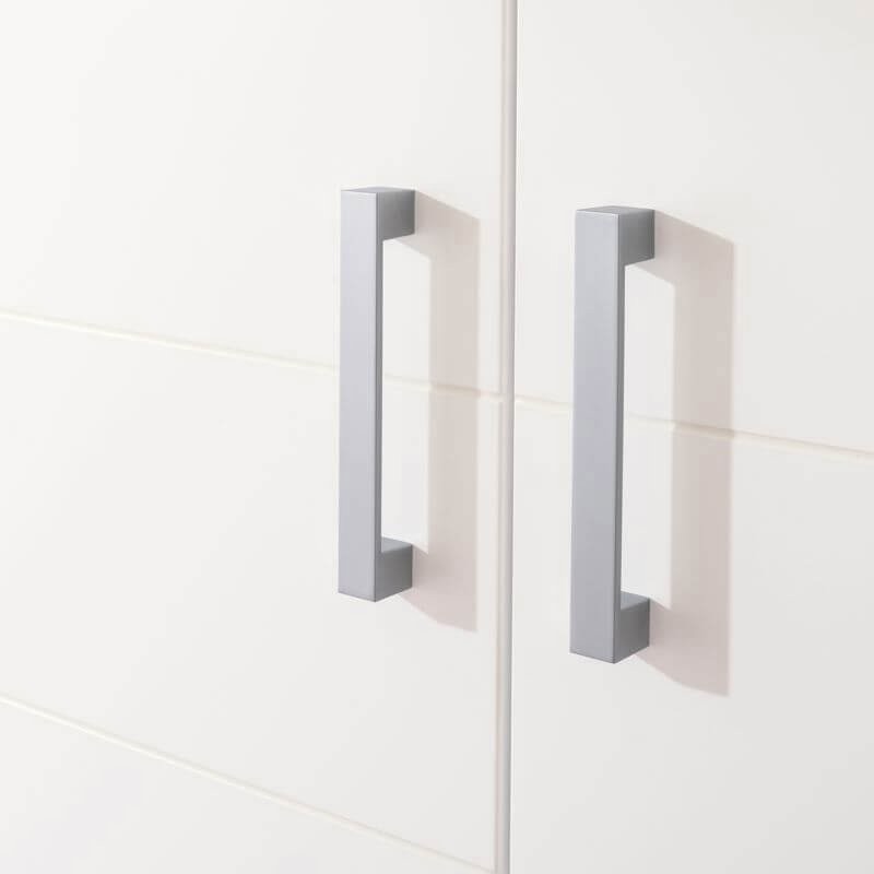 Kleiderschrank Fiona 3-türig mit Schubladen 4