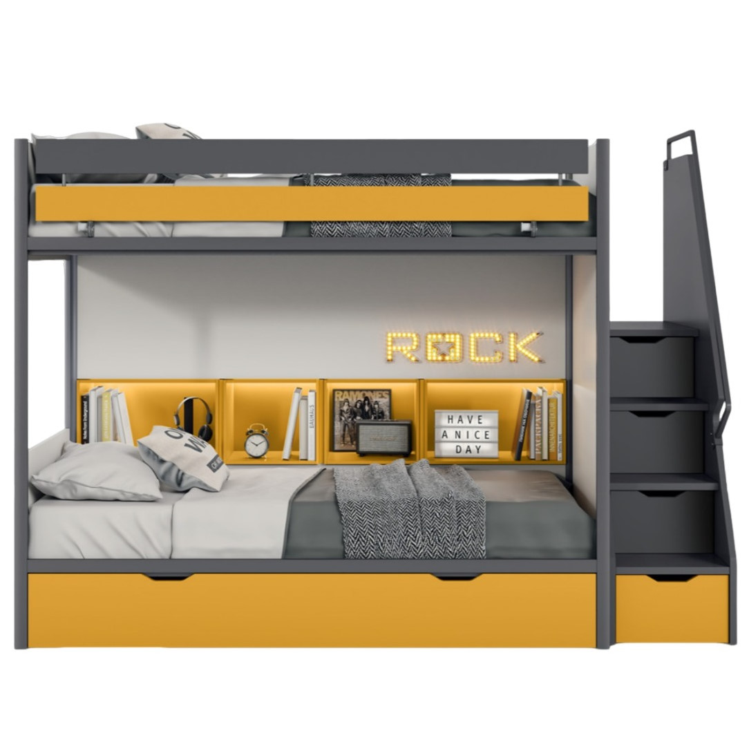 Etagenbett Sky mit Ausziehbett