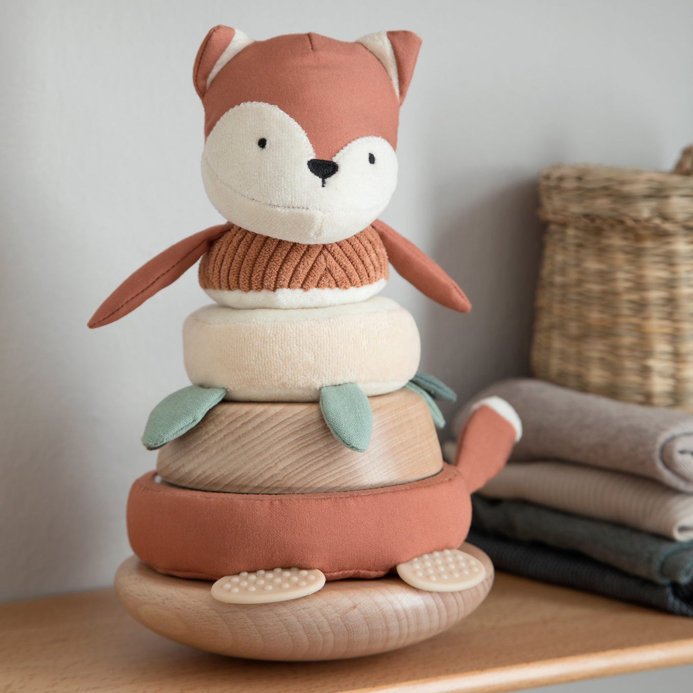 Stehaufmännchen / Stapelfuchs Sparky 3