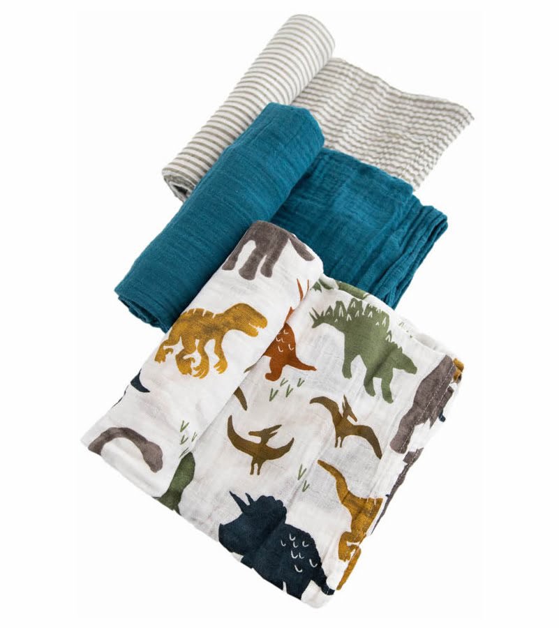 Pucktücher Dino Friends II 3er-Set 3