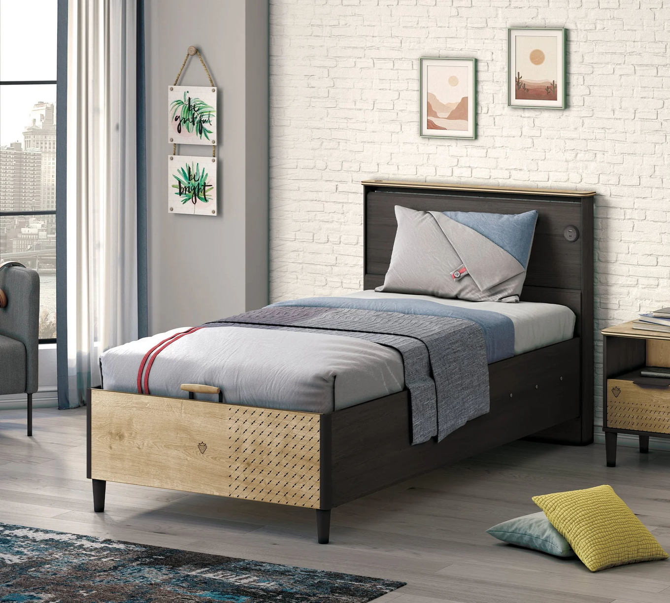 Kopfteil Black 100cm 4